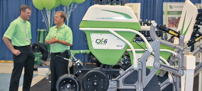 The CX 6 Trident Row unit by Clean Seed