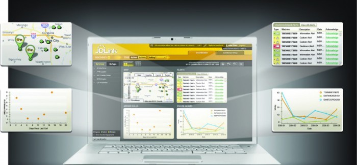 John Deere Unveils JDLink™ Dashboard for Customers to Better Understand and Manage Equipment